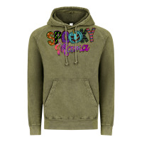 Vintage Olive spooky mama Vintage Hoodie - SublimationCraftShop