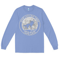 Colony Blue fantastic mr fox wolf canis mountain Long Sleeve Tee - artisFamous