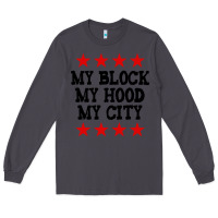 Smoke my block my hood my city Long Sleeve Tee - artisFamous