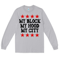 Moon Dust my block my hood my city Long Sleeve Tee - artisFamous