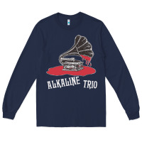 Navy alkaline trio Long Sleeve Tee - artisFamous