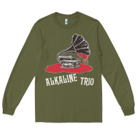 Army Green alkaline trio Long Sleeve Tee - artisFamous