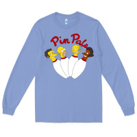 Colony Blue pin pals The Simpsons Long Sleeve Tee - artisFamous