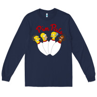 Navy pin pals The Simpsons Long Sleeve Tee - artisFamous