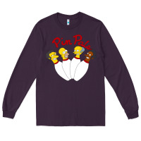 Plum pin pals The Simpsons Long Sleeve Tee - artisFamous