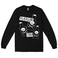 Black alkaline trio Long Sleeve Tee - artisFamous