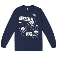 Navy alkaline trio Long Sleeve Tee - artisFamous