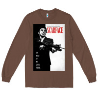 Chestnut scarfaces Long Sleeve Tee - artisFamous