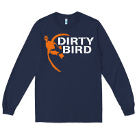 Navy dirty bird Long Sleeve Tee - artisFamous