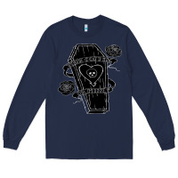 Navy alkaline trio Long Sleeve Tee - artisFamous