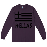 Plum greece hellas Long Sleeve Tee - artisFamous