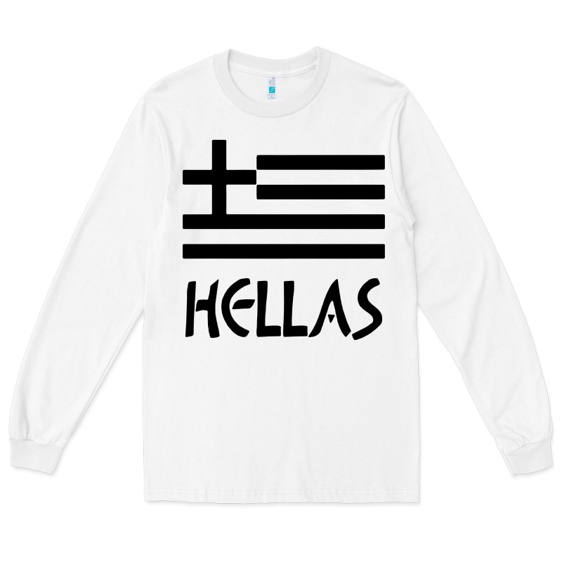Greece Hellas Long Sleeve Tee by artisFamous | Teevron