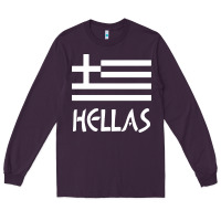 Plum greece hellas Long Sleeve Tee - artisFamous