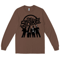 Chestnut Black Man Long Sleeve Tee - artisFamous