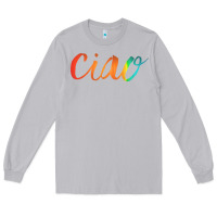 Moon Dust ciao italian saying Long Sleeve Tee - artisFamous