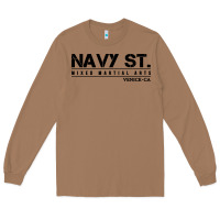 Navy Street Kingdom Mma Mixed Martial Arts Long Sleeve Tee | Teevron