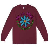 Burgundy de la soul Long Sleeve Tee - artisFamous