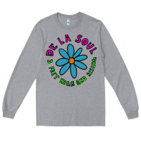 Heather Grey de la soul Long Sleeve Tee - artisFamous