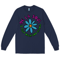 Navy de la soul Long Sleeve Tee - artisFamous