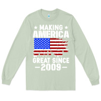 Matcha vintage making america great since 2009 Long Sleeve Tee - artisFamous