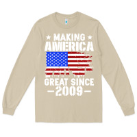 Mushroom vintage making america great since 2009 Long Sleeve Tee - artisFamous