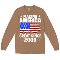 Toasted Coconut vintage making america great since 2009 Long Sleeve Tee - artisFamous