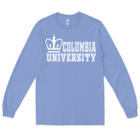 Colony Blue columbia university Long Sleeve Tee - artisFamous