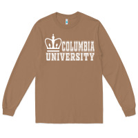 Toasted Coconut columbia university Long Sleeve Tee - artisFamous