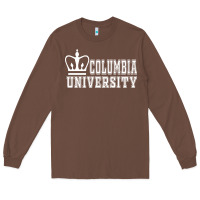 Chestnut columbia university Long Sleeve Tee - artisFamous