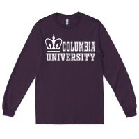 Plum columbia university Long Sleeve Tee - artisFamous