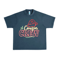Midnight Navy cousin crew Urban Heavy Tee - CowhideDigitalArt