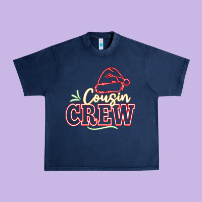 Cousin Crew Urban Heavy Tee Designed By Cowhidedigitalart