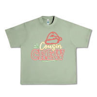 Oil Green cousin crew Urban Heavy Tee - CowhideDigitalArt