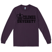 Plum columbia university Long Sleeve Tee - artisFamous