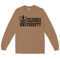 Toasted Coconut columbia university Long Sleeve Tee - artisFamous