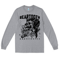 Heather Grey Beartooth Long Sleeve Tee - artisFamous