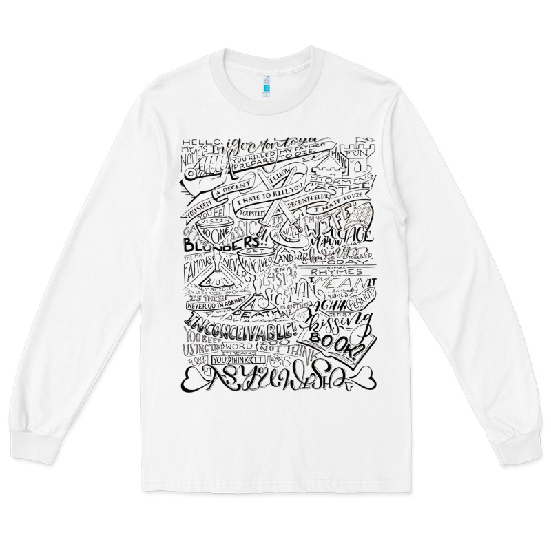Princess Bride Quotes Long Sleeve Tee by artisFamous | Teevron