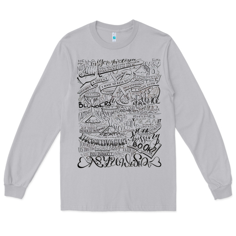 Princess Bride Quotes Long Sleeve Tee by artisFamous | Teevron