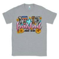 Heather Grey it is finished john 19 30 Classic Tee - OliviaCreatesArt