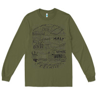 Army Green schitt's creek fold in the cheese Long Sleeve Tee - artisFamous