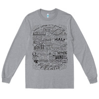 Heather Grey schitt's creek fold in the cheese Long Sleeve Tee - artisFamous