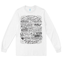 White schitt's creek fold in the cheese Long Sleeve Tee - artisFamous