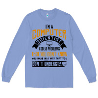 Colony Blue computer scientist programmer Long Sleeve Tee - artisFamous