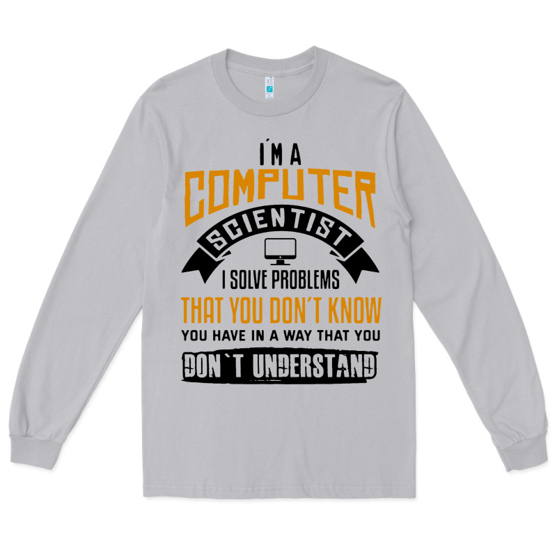 Computer Scientist Programmer Long Sleeve Tee by artisFamous | Teevron