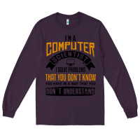 Plum computer scientist programmer Long Sleeve Tee - artisFamous