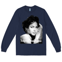 Navy dorothy dandridge Long Sleeve Tee - artisFamous
