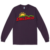 Plum del taco Long Sleeve Tee - artisFamous