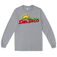 Heather Grey del taco Long Sleeve Tee - artisFamous