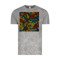 Cloud Rock african geometric seamless pattern Vintage Tee - BundleAndBundleShop