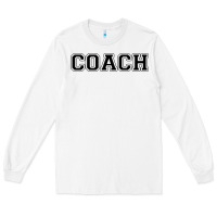 White coach Long Sleeve Tee - artisFamous